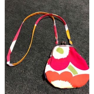 マリメッコ(marimekko)のMarimekko がま口 ショルダーバッグ(ショルダーバッグ)