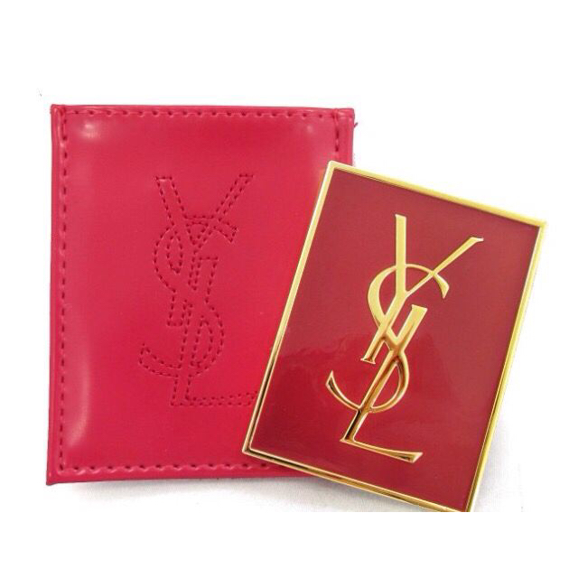 Yves Saint Laurent Beaute(イヴサンローランボーテ)のYves Saint Laurent❤️ミラー💕ピンク レディースのファッション小物(ミラー)の商品写真