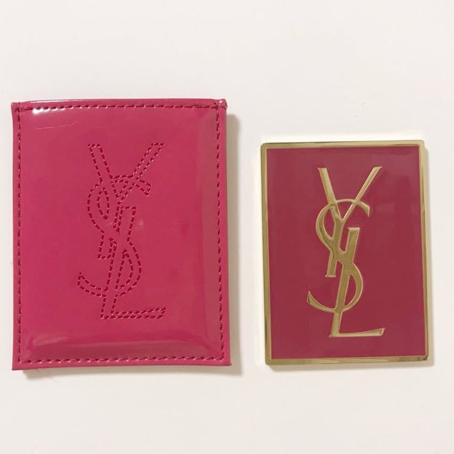 Yves Saint Laurent Beaute(イヴサンローランボーテ)のYves Saint Laurent❤️ミラー💕ピンク レディースのファッション小物(ミラー)の商品写真