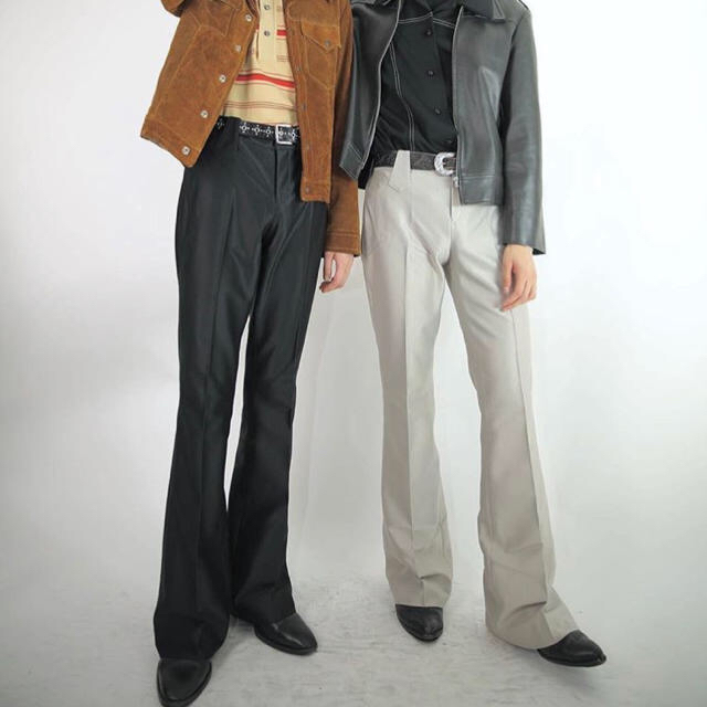 JOHN LAWRENCE SULLIVAN(ジョンローレンスサリバン)のSullen フレアパンツ flare pants  メンズのパンツ(スラックス)の商品写真