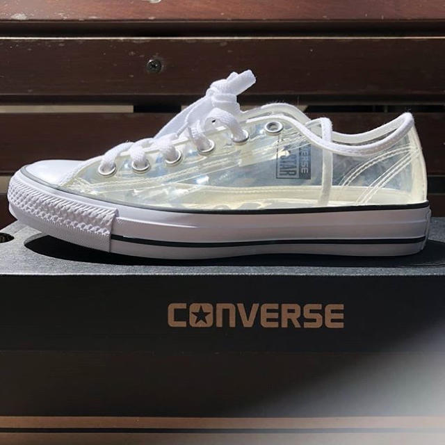 Converse コンバース スケルトン クリア