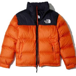 ザノースフェイス(THE NORTH FACE)のノースフェイス ヌプシ オレンジ S(ダウンジャケット)