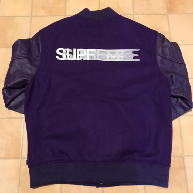 【新品】Supreme Motion Logo Varsity Jacket