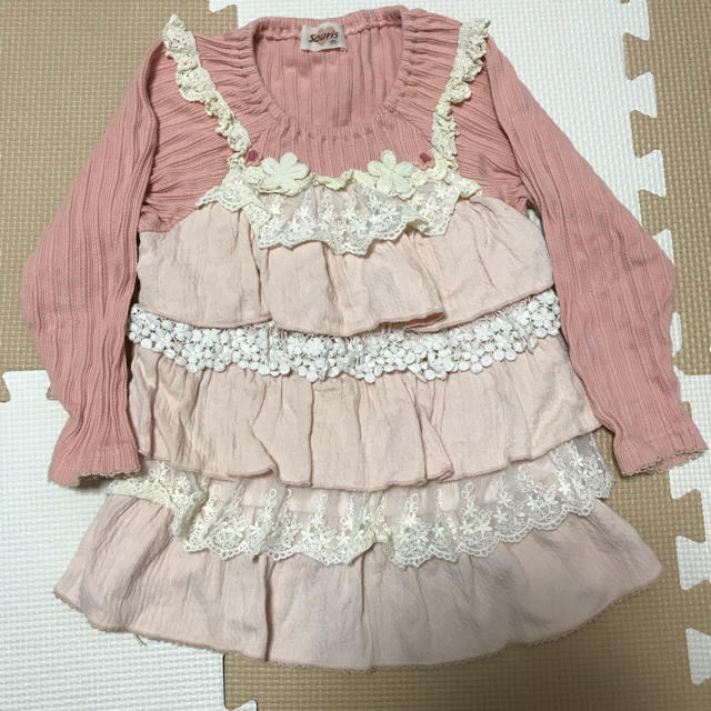 Souris(スーリー)のスーリー♡トップス95 キッズ/ベビー/マタニティのキッズ服女の子用(90cm~)(Tシャツ/カットソー)の商品写真