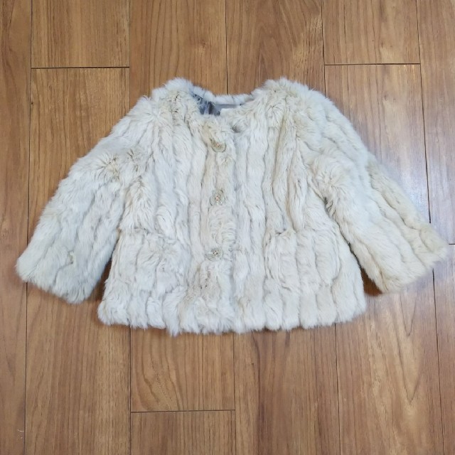 ZARA(ザラ)のZara Baby♡ファーコート キッズ/ベビー/マタニティのベビー服(~85cm)(ジャケット/コート)の商品写真