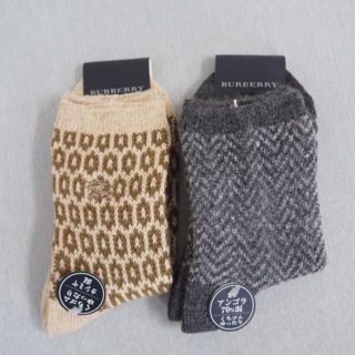 バーバリー(BURBERRY)のcooちゃん様専用新品 バーバリー 男女厚手ソックス 靴下 (下駄/草履)