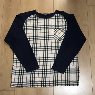 バーバリー(BURBERRY)のバーバリー ロンドン 長袖 カットソー レディース Lサイズ(カットソー(長袖/七分))