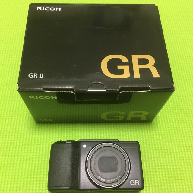 RICOH リコー GRⅡ GR2 SH100回程度 純正皮ケース付き