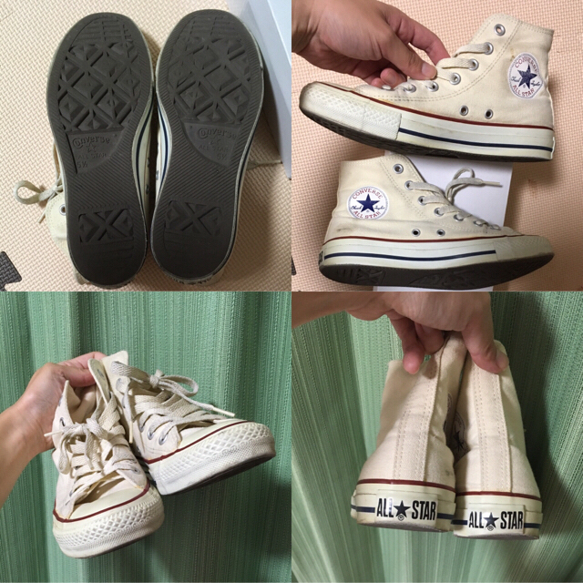 CONVERSE(コンバース)のゆにーさま専用 二足セット レディースの靴/シューズ(スニーカー)の商品写真