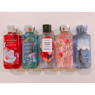 バスアンドボディーワークス(Bath & Body Works)のBath & body works 5点セット 冬限定品付き♡(ボディソープ/石鹸)