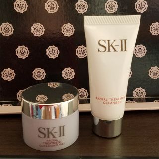 エスケーツー(SK-II)のSK-II 洗顔フォーム＆クレンジングクリーム USED(クレンジング/メイク落とし)