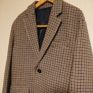 ジョンローレンスサリバン(JOHN LAWRENCE SULLIVAN)のガンクラブチェックオーバーコート 17AW 極美品(チェスターコート)