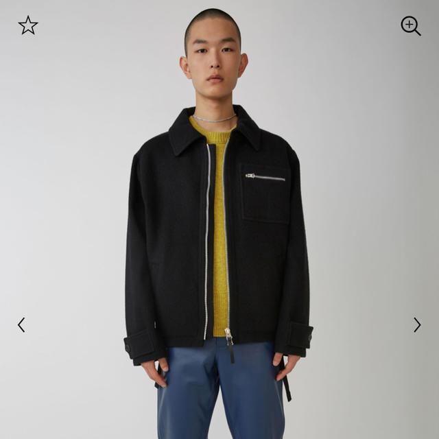 ACNE(アクネ)の海外限定 Acne Studios Boiled wool jaket メンズのジャケット/アウター(ブルゾン)の商品写真