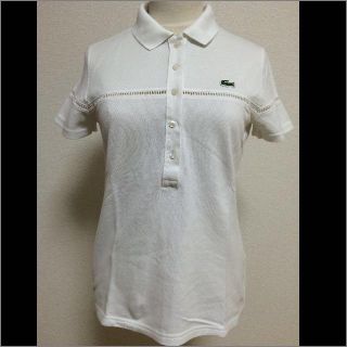 ラコステ(LACOSTE)のハシゴレースポロシャツ(ポロシャツ)