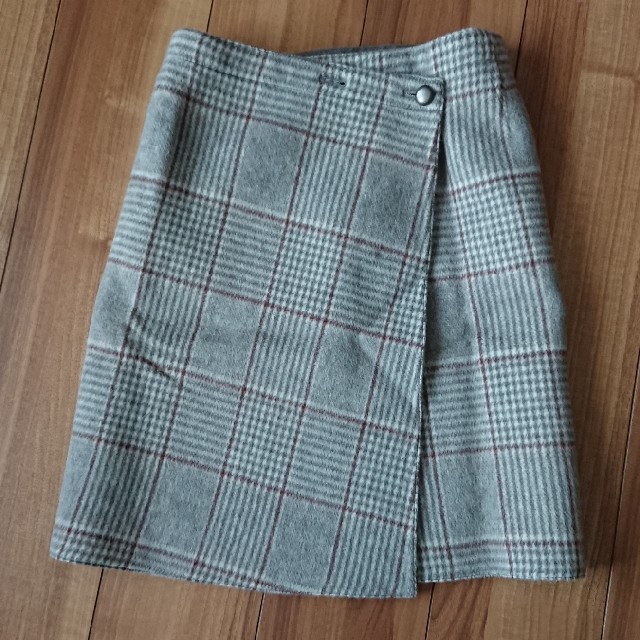 IENA(イエナ)のぱるる様専用 イエナ  2016  wフェイスリバーシブルスカート レディースのスカート(ひざ丈スカート)の商品写真