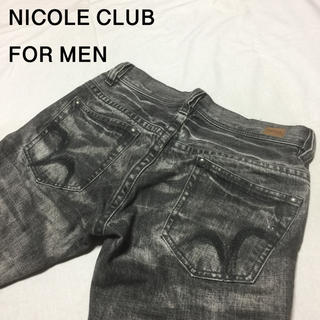 ニコルクラブフォーメン(NICOLE CLUB FOR MEN)のニコルクラブフォーメン グレーデニム サイズ44約78cm(デニム/ジーンズ)