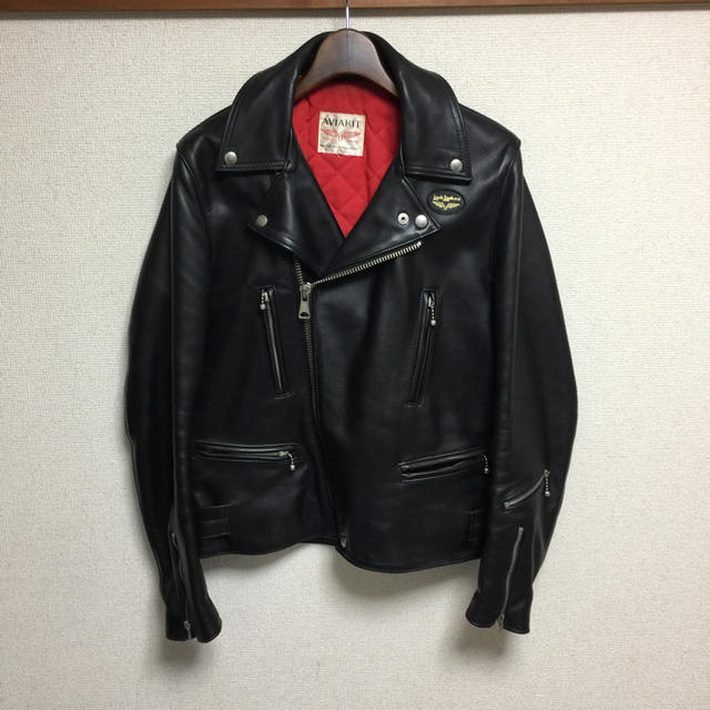 Lewis Leathers(ルイスレザー)のルイスレザー Lewis Leathers ライトニング タイトフィット 38 メンズのジャケット/アウター(レザージャケット)の商品写真