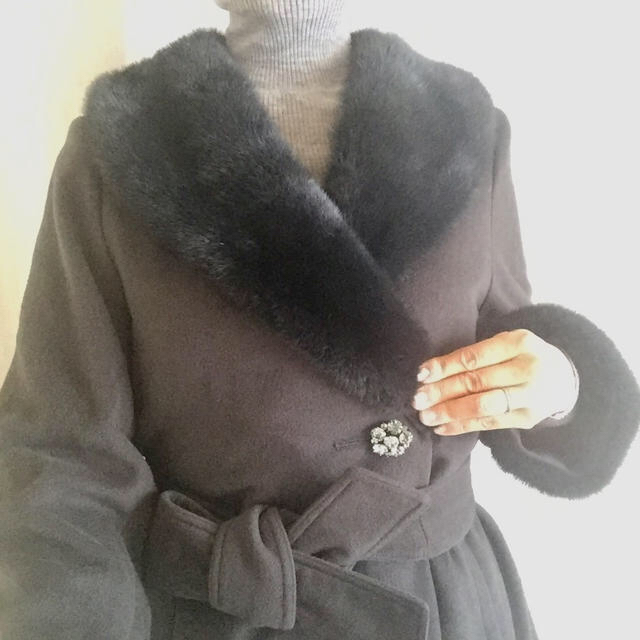 銀座マギー(ギンザマギー)のミンク&カシミヤのコート レディースのジャケット/アウター(毛皮/ファーコート)の商品写真