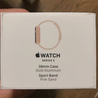 アップルウォッチ(Apple Watch)のApple Watch series3 GPS(腕時計(デジタル))