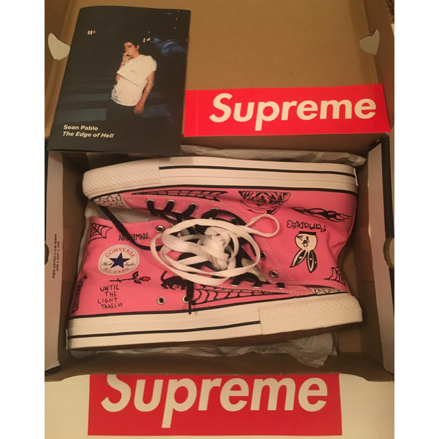 CONVERSE(コンバース)のSupreme Converse Sean Pablo Pink US11.5 メンズの靴/シューズ(スニーカー)の商品写真