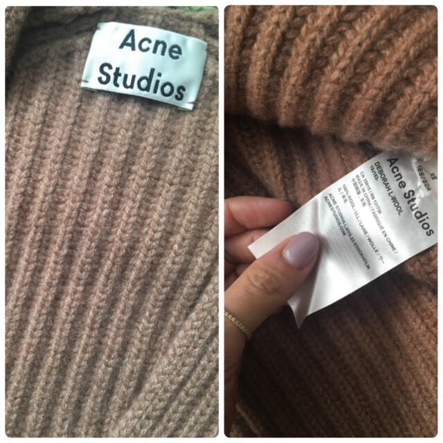 大人気＊Acne Studios＊Deborahデボラ＊ニット＊キャラメル＊XS 3