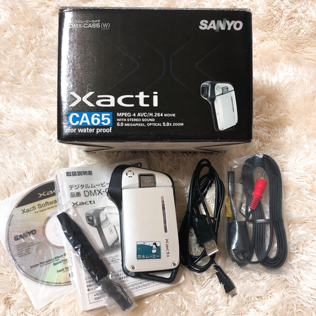 SANYO 防水型デジタルムービーカメラ Xacti DMX-CA65