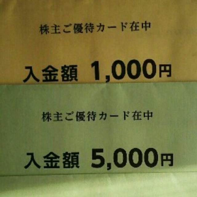 西松屋株主優待券6,000円分　有効期限2018年11月15日 チケットの優待券/割引券(ショッピング)の商品写真