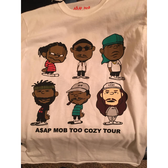 ASAP MOB Too Cozy Tour L/S Tee Concert S