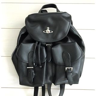 ヴィヴィアンウエストウッド(Vivienne Westwood)のしょこ様専用！未使用！ヴィヴィアン ブラックレザーリュック(リュック/バックパック)