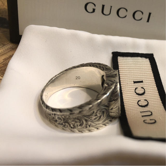 Gucci(グッチ)のGUUCI インターロッキングG リング メンズのアクセサリー(リング(指輪))の商品写真