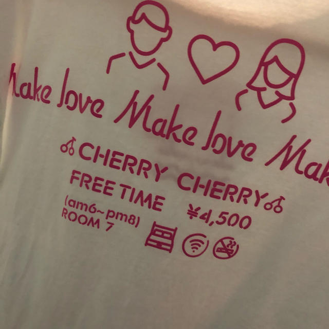 7% more PINK(セブンパーセントモアピンク)のTシャツ レディースのトップス(Tシャツ(半袖/袖なし))の商品写真