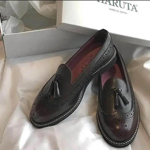 HARUTA(ハルタ)のsault様専用タッセル付きオペラシューズ レディースの靴/シューズ(ローファー/革靴)の商品写真