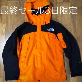 ザノースフェイス(THE NORTH FACE)の美品 The north face mountain jacket M オレンジ(マウンテンパーカー)