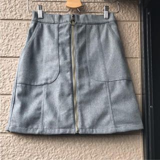 リベットアンドサージ(rivet & surge)の新品♡リベット&サージ♡あったか素材のジップスカート(ミニスカート)