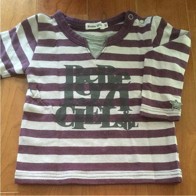 BeBe(ベベ)のBeBe長袖Tシャツ キッズ/ベビー/マタニティのキッズ服男の子用(90cm~)(Tシャツ/カットソー)の商品写真