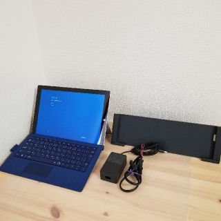 マイクロソフト(Microsoft)のSurface Pro3 (i5/4G/128G/Win10/カバー、ドック付)(タブレット)