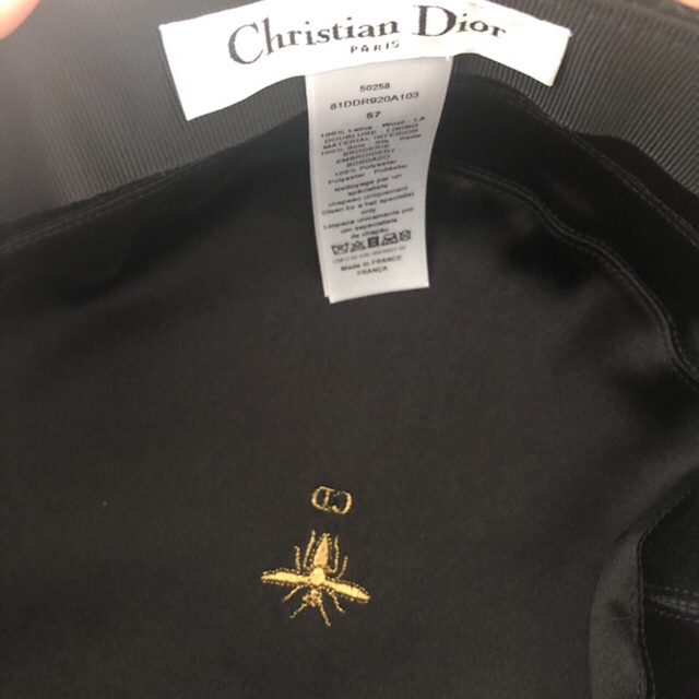 Christian Dior(クリスチャンディオール)のChristian Dior クリスチャン ディオール ウールキャスケット レディースの帽子(キャスケット)の商品写真