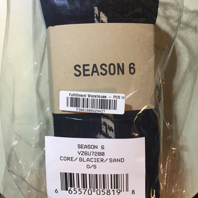 adidas(アディダス)のyeezy season6 CALABASAS sox 3色セット 靴下 メンズのレッグウェア(ソックス)の商品写真