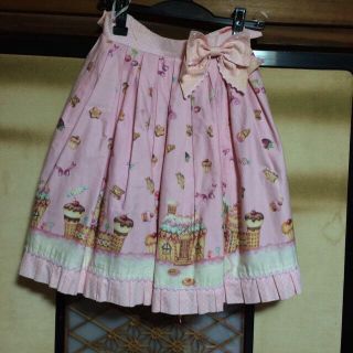 アンジェリックプリティー(Angelic Pretty)のお菓子の国スカート(ひざ丈スカート)