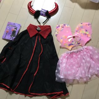 未使用ハロウィン5点セット キッズ(衣装一式)