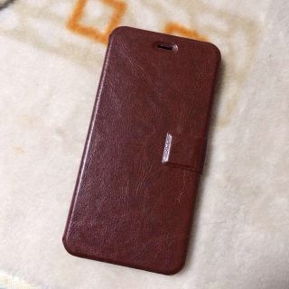 iPhone6plus☆手帳ケース茶色(モバイルケース/カバー)