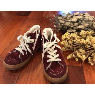 ヴァンズ(VANS)のKIDS VANS ハイカット スニーカー20センチ(スニーカー)