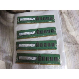 Samsung DDR4 PC4-2133 8GBx4枚 32GB(PCパーツ)