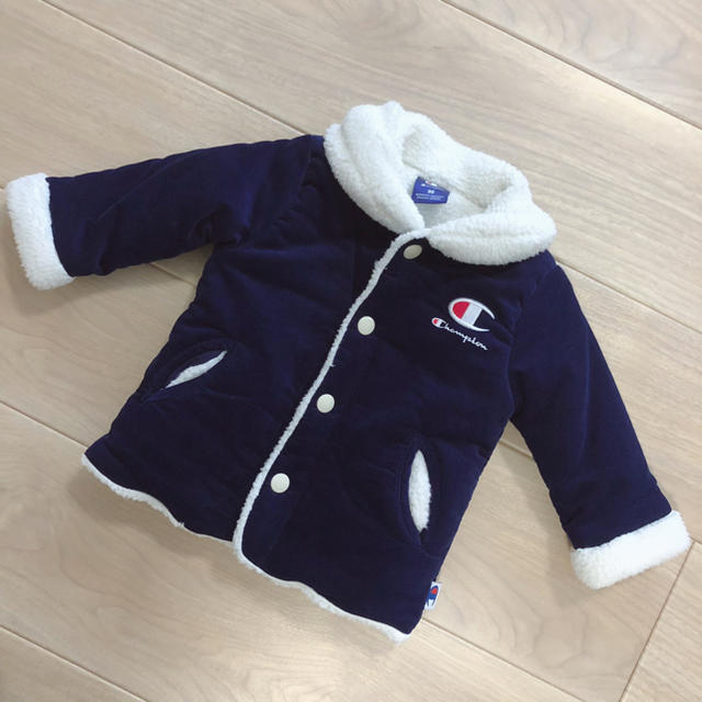 Champion(チャンピオン)のchampion♡チャンピオン♡もこもこ♡ボアアウター♡ジャケット キッズ/ベビー/マタニティのキッズ服女の子用(90cm~)(ジャケット/上着)の商品写真