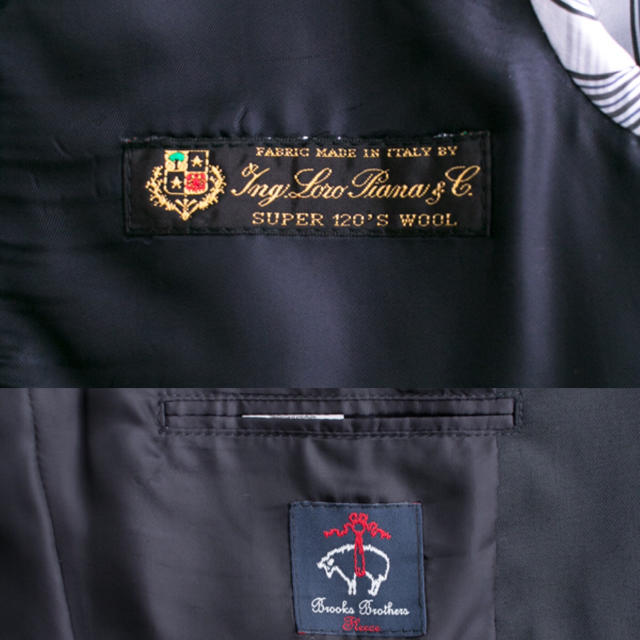 Brooks Brothers(ブルックスブラザース)の【新品】ブルックスブラザーズ ロロピアーナ製 2Bジャケット メンズのジャケット/アウター(テーラードジャケット)の商品写真