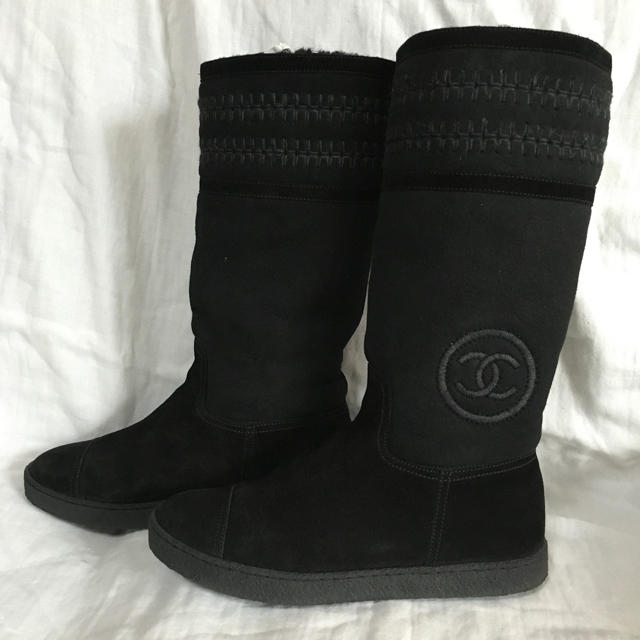 お取り寄せ】 CHANEL - あんこ様専用 シャネル ムートン ブーツ 38の