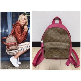 みこちゃん専用　新品　COACH  リュックサック