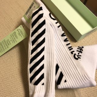 オフホワイト(OFF-WHITE)のＥ3様専用    off-white 18ＡＷ:DIAG  SOCKS新品未使用(ソックス)