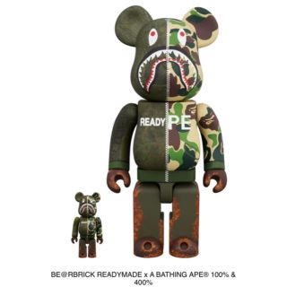 アベイシングエイプ(A BATHING APE)のBE@RBRICK A BATHING APE® 100% & 400%(その他)