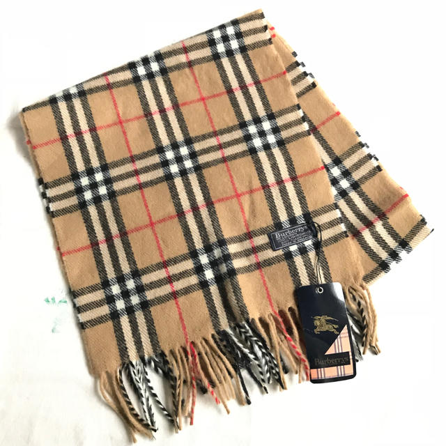 BURBERRY - 新品 イングランド製 バーバリー LAMBSWOOL ノヴァチェック マフラーの通販 by ゆめちゃん's shop